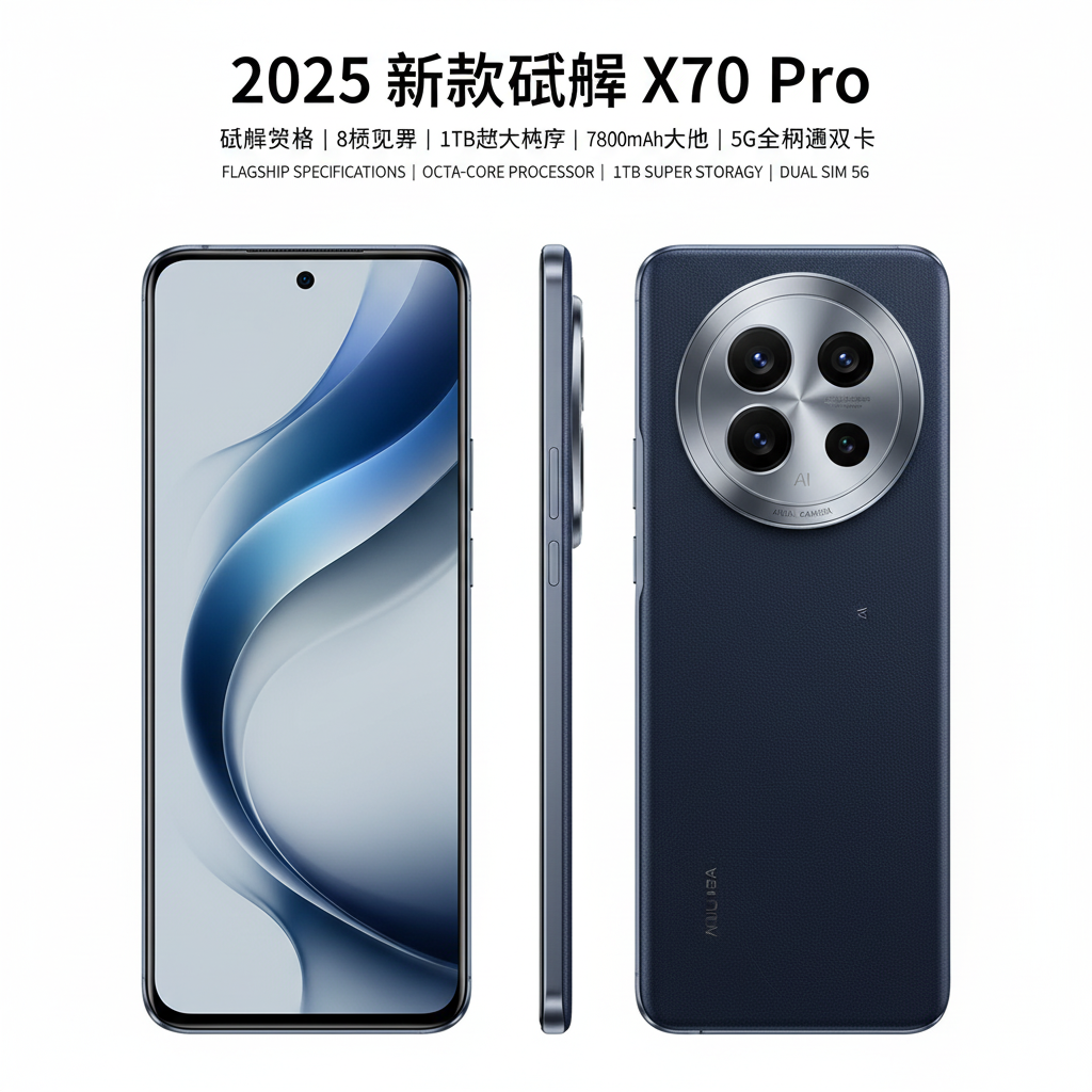 ELOWEN X70 Pro AI Master | 16GB+512GB Configuration | Integrated AI Assistant | Ultra Slim Design | Premium Luxury E-Sports Ready Edition