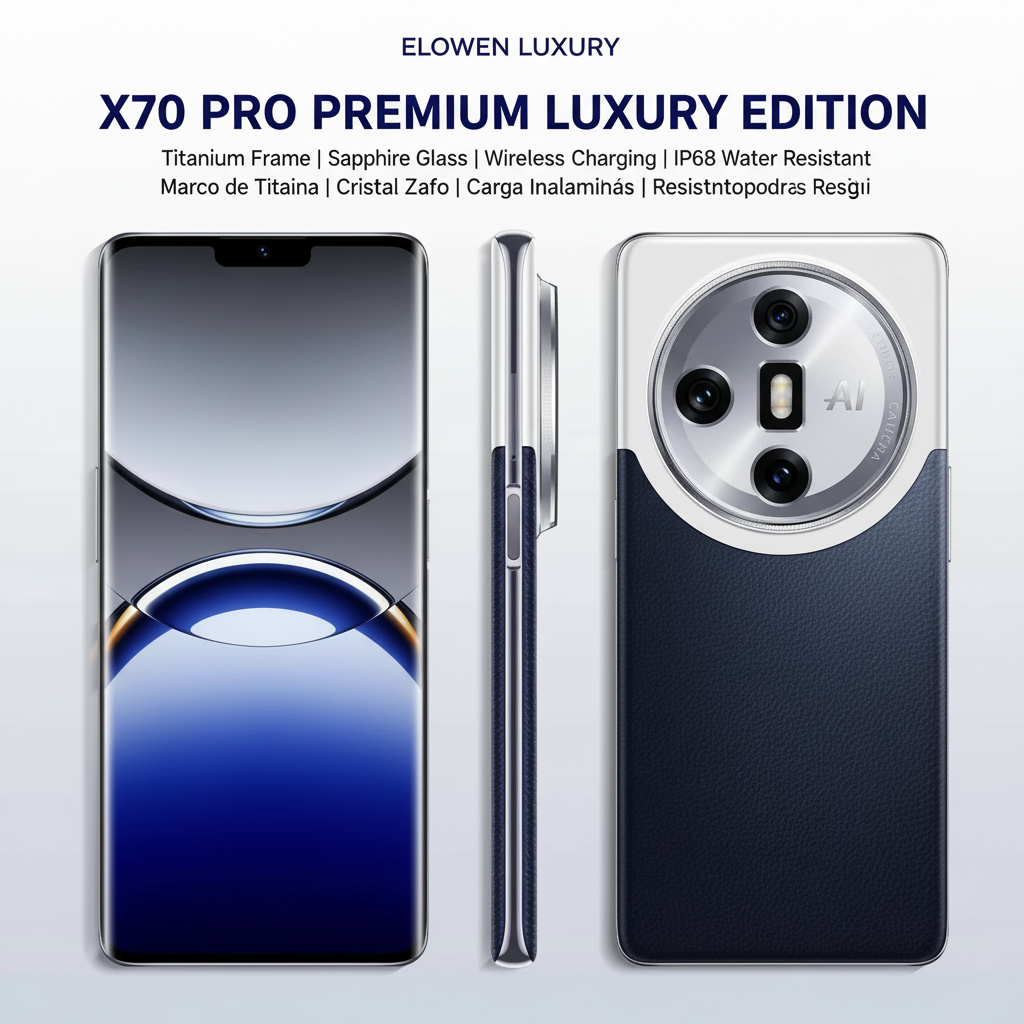 ELOWEN AI Core 6.5 | 16GB+512GB Neural Config | Neural Processor | Compact Powerhouse | Premium Luxury 4K Video Edition