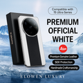 ELOWEN 15 Ultra Leather Case | Genuine Italian Leather | Anti-Drop Protection | Premium Luxury Tactile Experience Edition