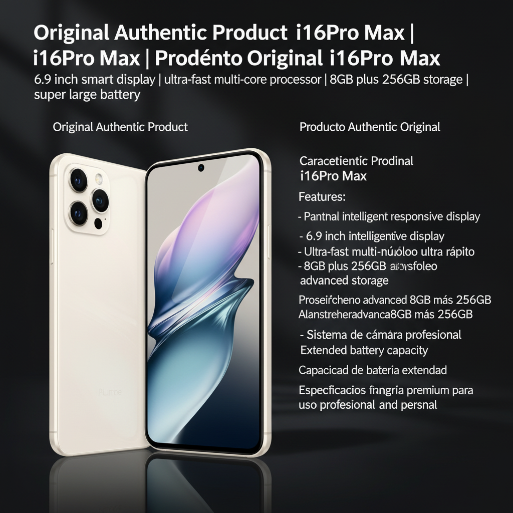 ELOWEN i16 Pro Max Supernova | Explosive 5G Speed | Variable Hz Display | Ultra Fast Charging | Premium Luxury Supernova Edition
