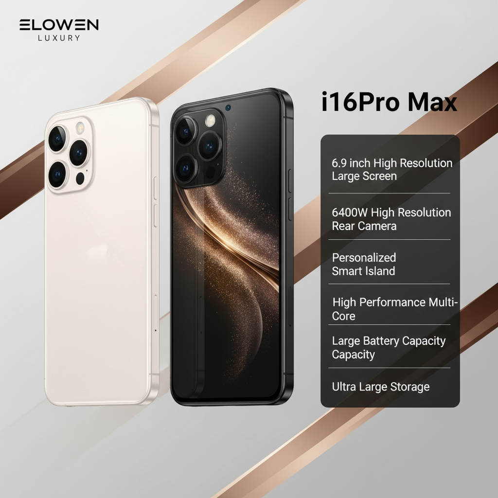 ELOWEN i16 Pro Max Authentique | Original Certified | Wholesale Global Price | Fresh Stock | Premium Luxury Authentic Edition