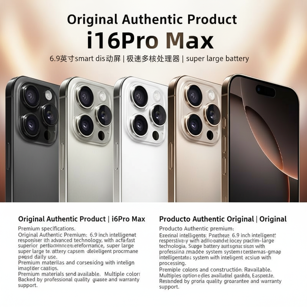 ELOWEN i16 Pro Max Supernova | Explosive 5G Speed | Variable Hz Display | Ultra Fast Charging | Premium Luxury Supernova Edition