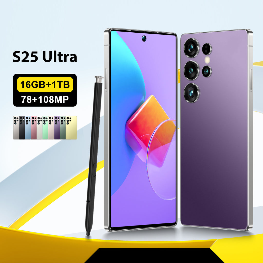 ELOWEN S25 Ultra Hot-Selling | 6.8" Premium Display | 16GB+1TB Cross-Border Beast | Android 12 Dropshipping Ready | Premium Luxury Wholesale Edition