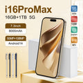 ELOWEN I16 Pro Max Cross-Border | Incell Zhongkong Smart Island Display | 16GB+1TB Global Config | Foreign Trade Powerhouse | Premium Luxury Edition
