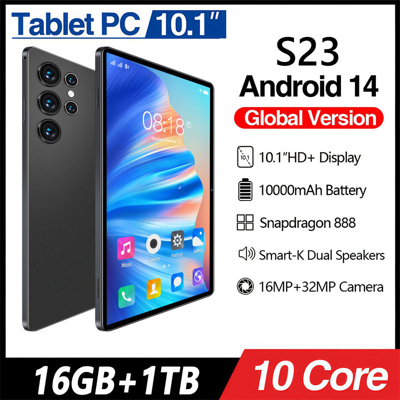 ELOWEN S23 Imperial Tab | 10.1" 4K Cinema Display | Android 13 Global | Premium Luxury Executive Edition