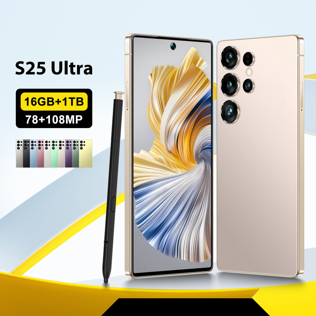 ELOWEN S25 Ultra Hot-Selling | 6.8" Premium Display | 16GB+1TB Cross-Border Beast | Android 12 Dropshipping Ready | Premium Luxury Wholesale Edition