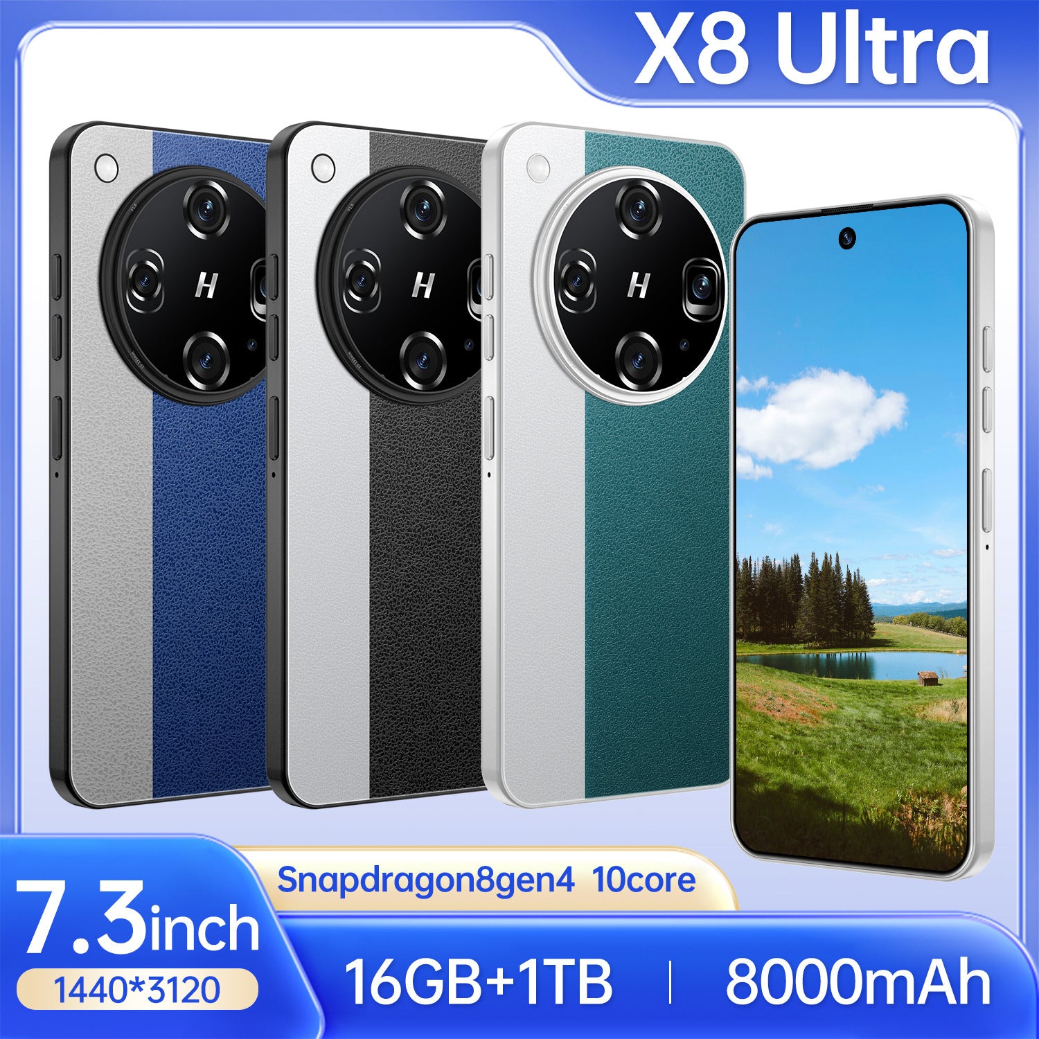 ELOWEN X8 Ultra Exclusive | 6.6" Crystal Clear Display | 16GB+1TB Ultimate Config | VIP Delivery Service | Premium Luxury Limited Edition