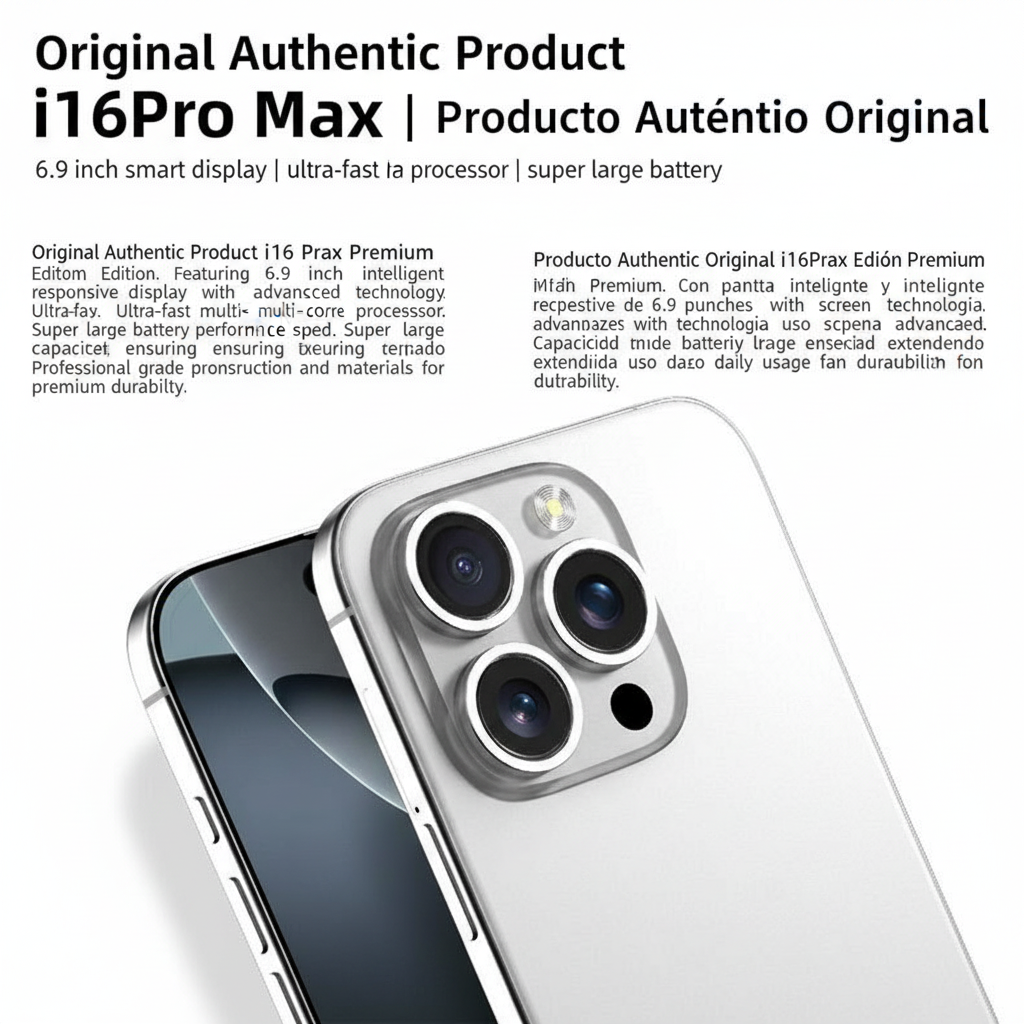 ELOWEN i16 Pro Max Pristine | Sealed Luxury Box | Global Warranty Certified | Premium Luxury Factory Fresh Edition