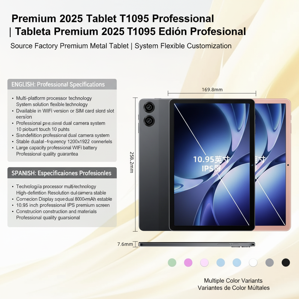 ELOWEN Vision Tab 2025 | Quantum Performance | Global 4G Connectivity | Premium Luxury AI Learning Edition