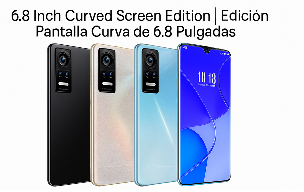 ELOWEN Curve Elite 5G | Pantalla Cascada | Oficial Flagship | Sonido Dolby | Garantía VIP