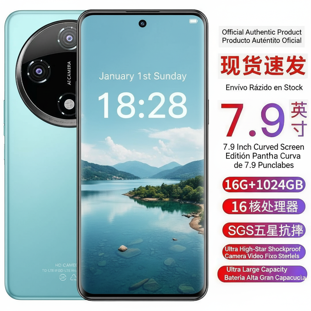 ELOWEN X200 Pro Curve Master | 1TB Ultra Storage | 3D Curved Display | ZEISS Optical Lens | Premium Luxury 3D Face Unlock Edition