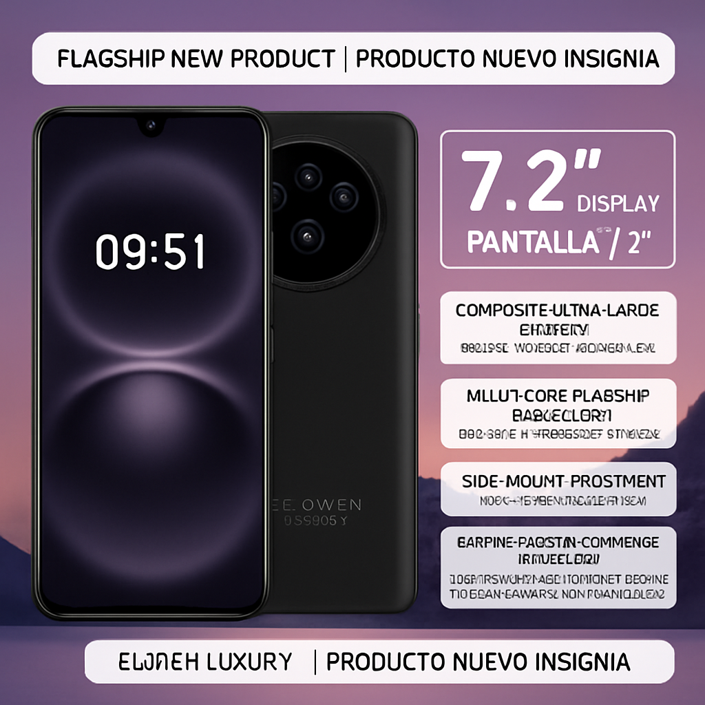 ELOWEN S100 UltraMax Cinema | 7.2" Giant Screen | Curved HD | Marathon Battery | Mobile Cinema